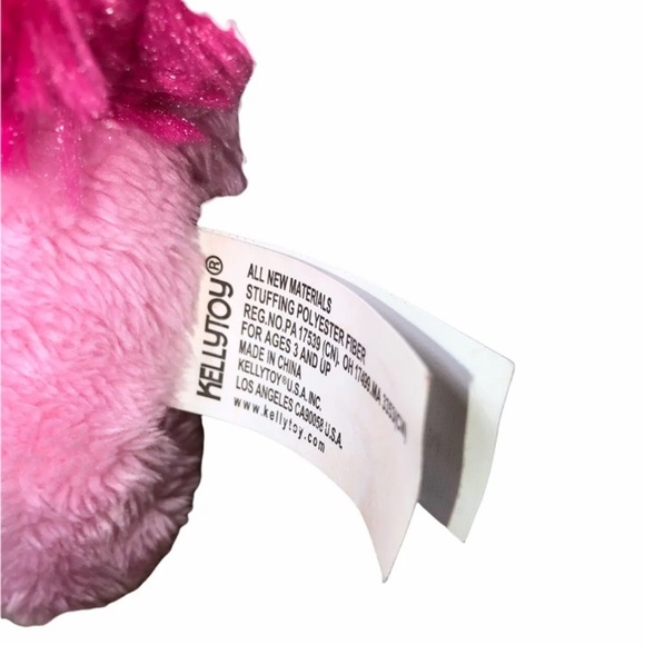 Kellytoy pink unicorn Plush 2015 - Picture 3 of 4